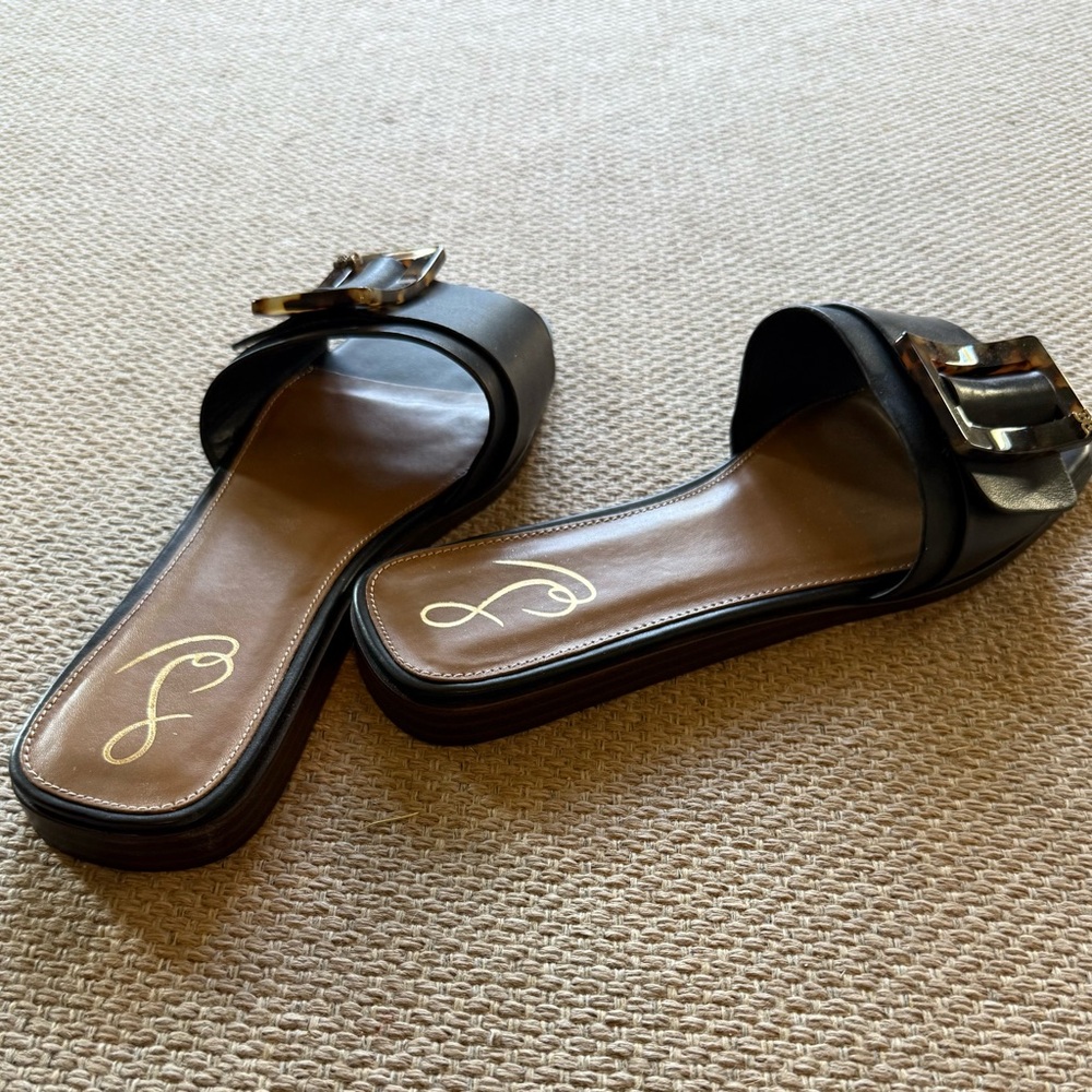 Sam Edelman Black Slide Sandals - Picture 5 of 5